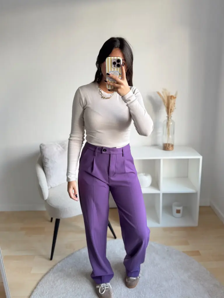 Pantalon Bershka - 34