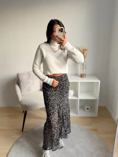 [A-292-27] Jupe bien bleu - S 