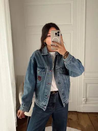 [A-435-26] Veste en jeans Rhétorique - S/M